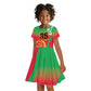Eritrea 35th Anniversary Kid Short Sleeve Dress May 24 1991-2026 Proud To Be Eritrean