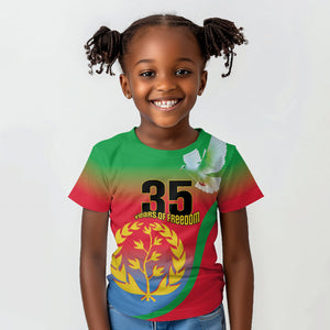 Eritrea 35th Anniversary Kid T shirt May 24 1991-2026 Proud To Be Eritrean