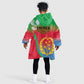 Eritrea 35th Anniversary Kid Wearable Blanket Hoodie May 24 1991-2026 Proud To Be Eritrean