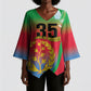 Eritrea 35th Anniversary Kimono Sleeve Blouse May 24 1991-2026 Proud To Be Eritrean