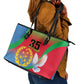Eritrea 35th Anniversary Leather Tote Bag May 24 1991-2026 Proud To Be Eritrean