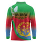 Eritrea 35th Anniversary Long Sleeve Polo Shirt May 24 1991-2026 Proud To Be Eritrean