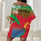 Eritrea 35th Anniversary Off Shoulder Short Dress May 24 1991-2026 Proud To Be Eritrean