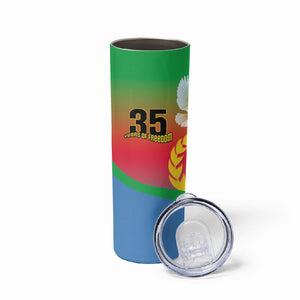 Eritrea 35th Anniversary Skinny Tumbler May 24 1991-2026 Proud To Be Eritrean