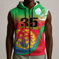 Eritrea 35th Anniversary Sleeveless Zip Hoodie May 24 1991-2026 Proud To Be Eritrean