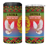 Eritrea 35 Years Of Independence 4 in 1 Can Cooler Tumbler 1991-2026 Freedom Legacy Pride