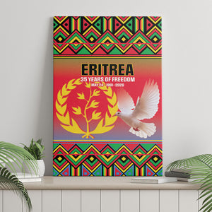 Eritrea 35 Years Of Independence Canvas Wall Art 1991-2026 Freedom Legacy Pride