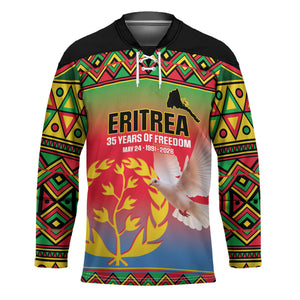 Eritrea 35 Years Of Independence Hockey Jersey 1991-2026 Freedom Legacy Pride