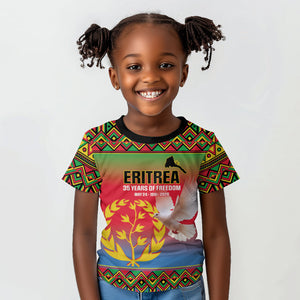 Eritrea 35 Years Of Independence Kid T shirt 1991-2026 Freedom Legacy Pride