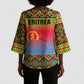 Eritrea 35 Years Of Independence Kimono Sleeve Blouse 1991-2026 Freedom Legacy Pride
