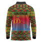 Eritrea 35 Years Of Independence Long Sleeve Polo Shirt 1991-2026 Freedom Legacy Pride