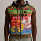 Eritrea 35 Years Of Independence Sleeveless Zip Hoodie 1991-2026 Freedom Legacy Pride