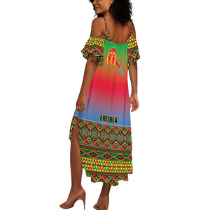 Eritrea 35 Years Of Independence Summer Maxi Dress 1991-2026 Freedom Legacy Pride
