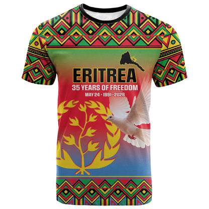 Eritrea 35 Years Of Independence T shirt 1991-2026 Freedom Legacy Pride
