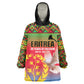 Eritrea 35 Years Of Independence Wearable Blanket Hoodie 1991-2026 Freedom Legacy Pride