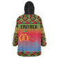 Eritrea 35 Years Of Independence Wearable Blanket Hoodie 1991-2026 Freedom Legacy Pride