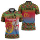 Eritrea 35 Years Of Independence Zipper Polo Shirt 1991-2026 Freedom Legacy Pride