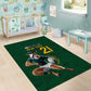 South Africa Rugby Custom Area Rug Glory Be To Springboks - African Pride