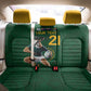 South Africa Rugby Custom Back Car Seat Cover Glory Be To Springboks - African Pride