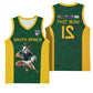 South Africa Rugby Custom Basketball Jersey Glory Be To Springboks - African Pride