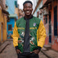South Africa Rugby Custom Bomber Jacket Glory Be To Springboks - African Pride