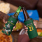 South Africa Rugby Custom 4 in 1 Can Cooler Tumbler Glory Be To Springboks - African Pride