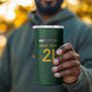 South Africa Rugby Custom 4 in 1 Can Cooler Tumbler Glory Be To Springboks - African Pride