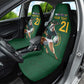 South Africa Rugby Custom Car Seat Cover Glory Be To Springboks - African Pride
