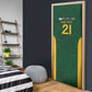 South Africa Rugby Custom Door Cover Glory Be To Springboks