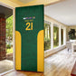 South Africa Rugby Custom Door Cover Glory Be To Springboks