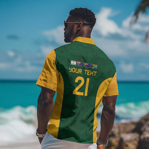 South Africa Rugby Custom Hawaiian Shirt Glory Be To Springboks - African Pride