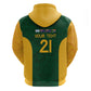 South Africa Rugby Custom Hoodie Glory Be To Springboks - African Pride