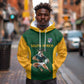 South Africa Rugby Custom Hoodie Glory Be To Springboks - African Pride