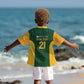 South Africa Rugby Custom Kid Hawaiian Shirt Glory Be To Springboks - African Pride