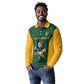 South Africa Rugby Custom Long Sleeve Polo Shirt Glory Be To Springboks - African Pride
