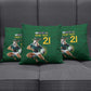 South Africa Rugby Custom Pillow Cover Glory Be To Springboks
