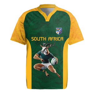 South Africa Rugby Custom Rugby Jersey Glory Be To Springboks - African Pride