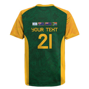 South Africa Rugby Custom Rugby Jersey Glory Be To Springboks - African Pride