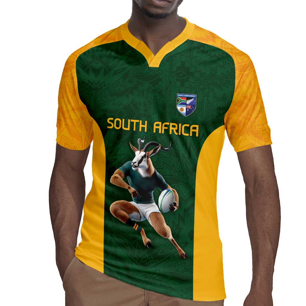 South Africa Rugby Custom Rugby Jersey Glory Be To Springboks - African Pride