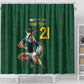 South Africa Rugby Custom Shower Curtain Glory Be To Springboks - African Pride