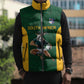 South Africa Rugby Custom Sleeveless Puffer Jacket Glory Be To Springboks