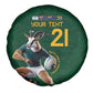 South Africa Rugby Custom Spare Tire Cover Glory Be To Springboks - African Pride