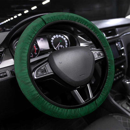 South Africa Rugby Steering Wheel Cover Glory Be To Springboks - African Pride