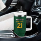 South Africa Rugby Custom Tumbler With Handle Glory Be To Springboks - African Pride