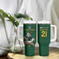 South Africa Rugby Custom Tumbler With Handle Glory Be To Springboks - African Pride