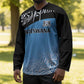 Botswana Cricket Custom Hockey Jersey Baggy Blues African Zebra Skins Pattern
