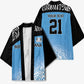 Botswana Cricket Custom Kimono Baggy Blues African Zebra Skins Pattern