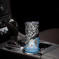 Botswana Cricket Custom Skinny Tumbler Baggy Blues African Zebra Skins Pattern - African Pride