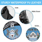 Botswana Cricket Custom Spare Tire Cover Baggy Blues African Zebra Skins Pattern - African Pride