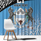 Botswana Cricket Custom Window Curtain Baggy Blues African Zebra Skins Pattern - African Pride